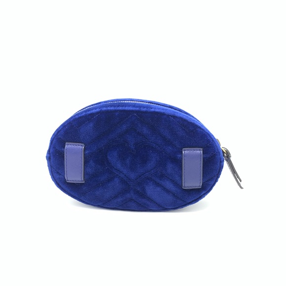❌SOLD❌Gucci GG Marmont Matelassé Velvet Belt Bag - Picture 3 of 8